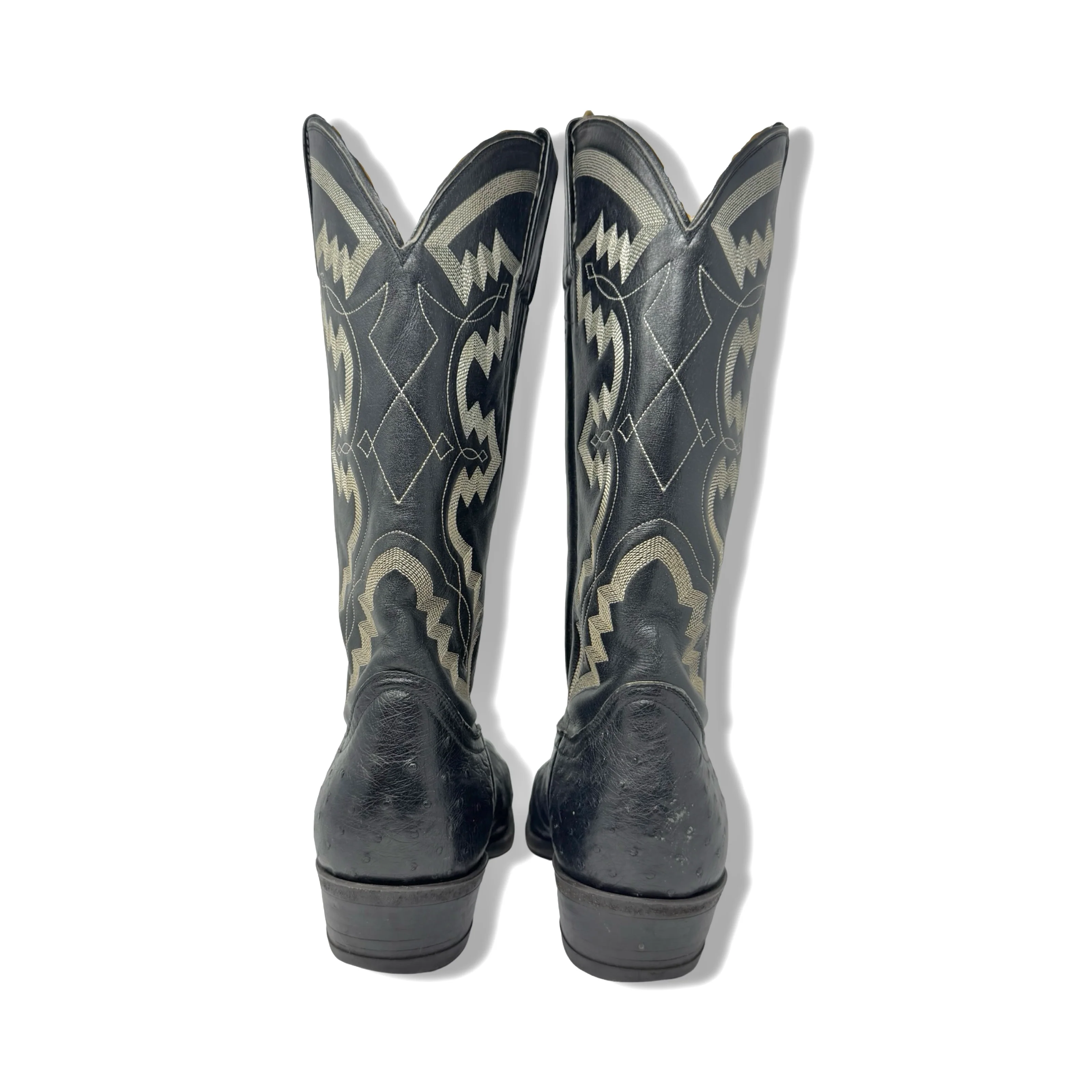 Adams Co. Embroidered Cowboy Boots - Image 4