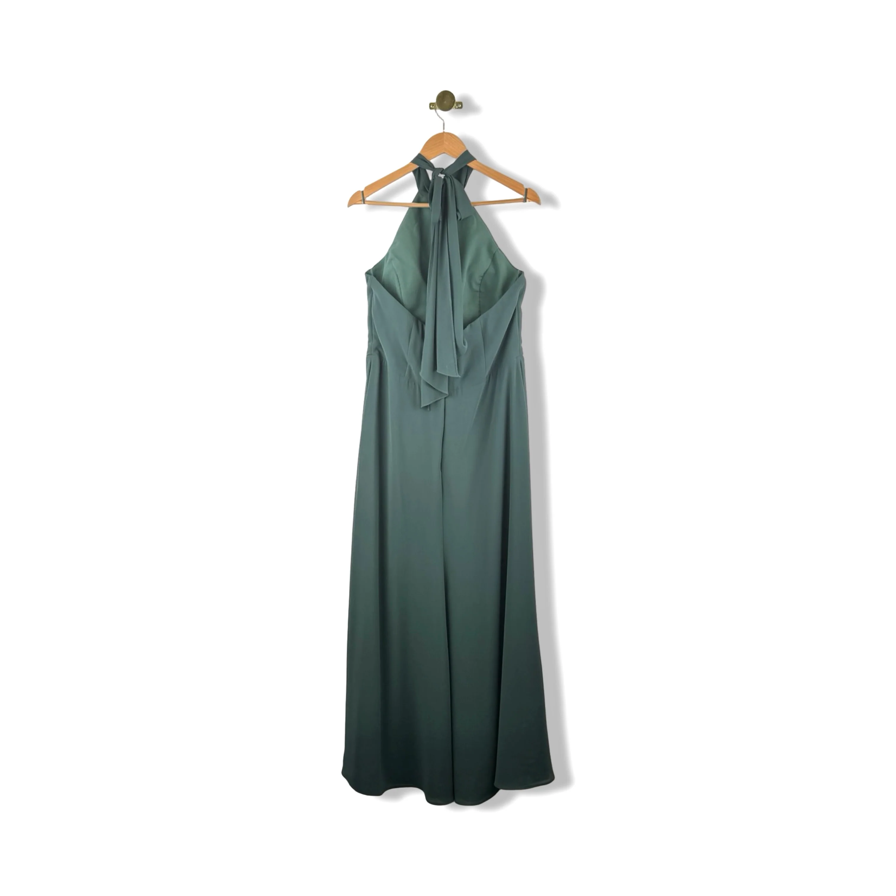 Amsale Halter Neck Gown - Image 2