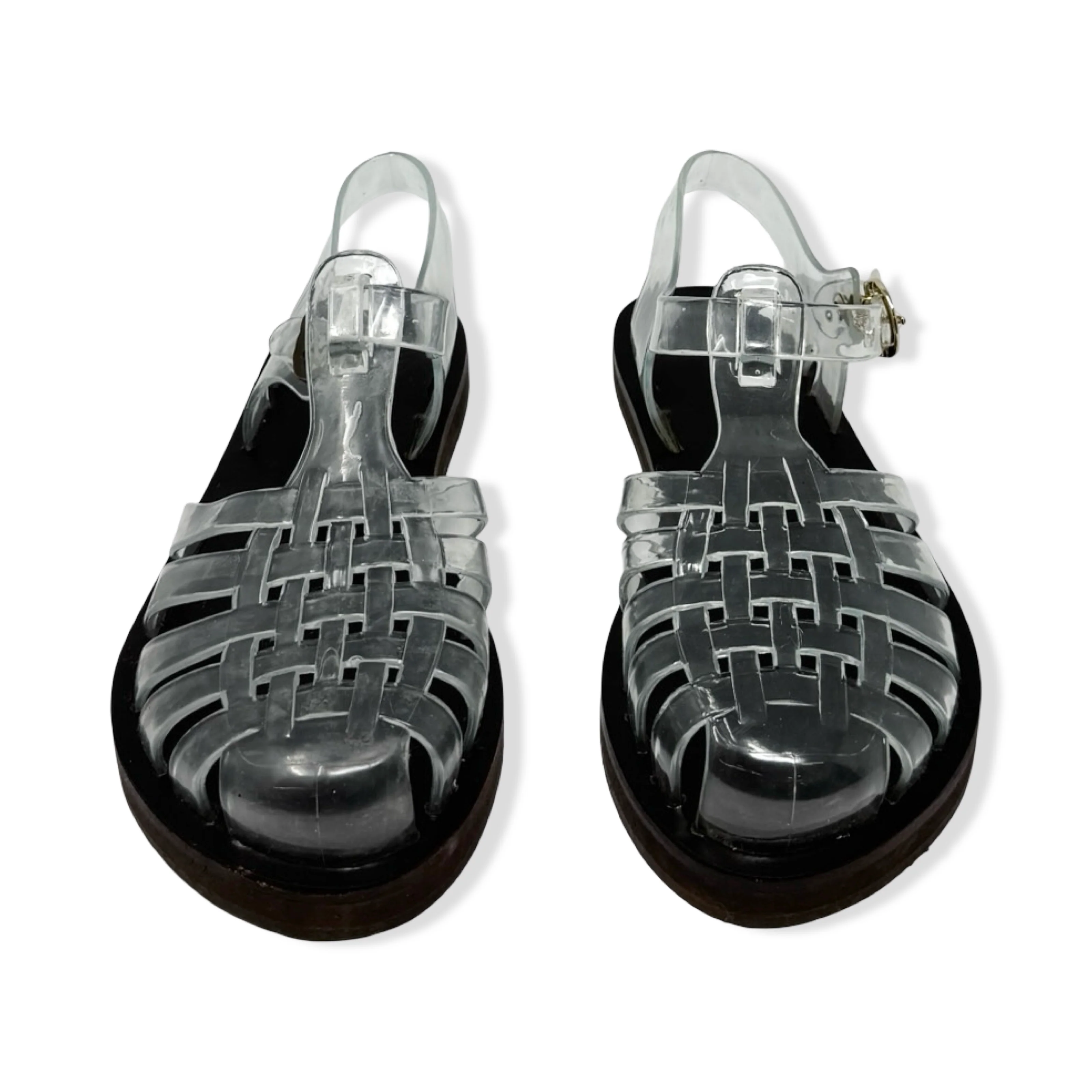 Ancient Greek Sandals Homeria Clear Jelly Sandals - Image 4