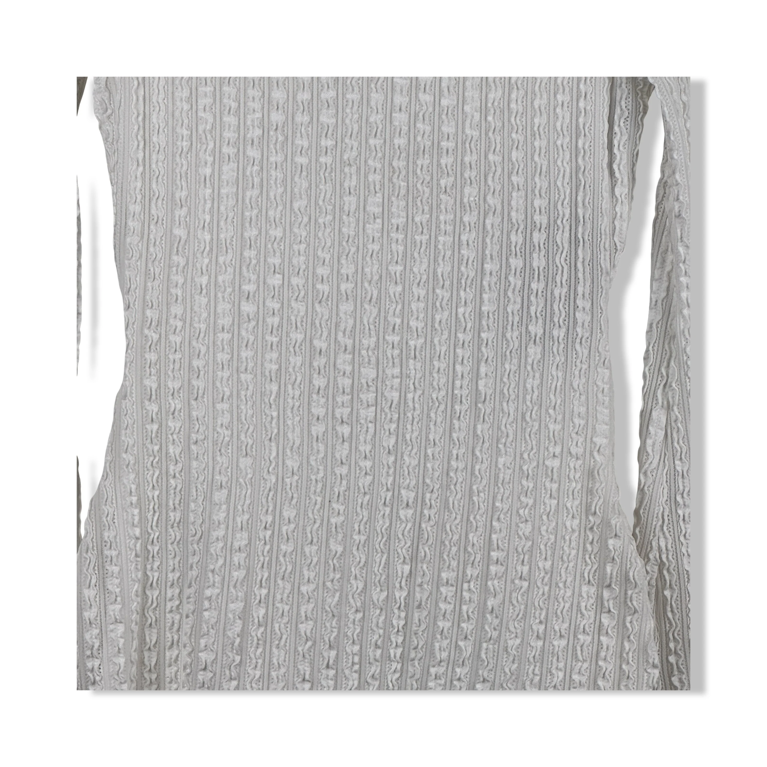 Area Stars Long Sleeve Ruffle Hem Dress - Image 5