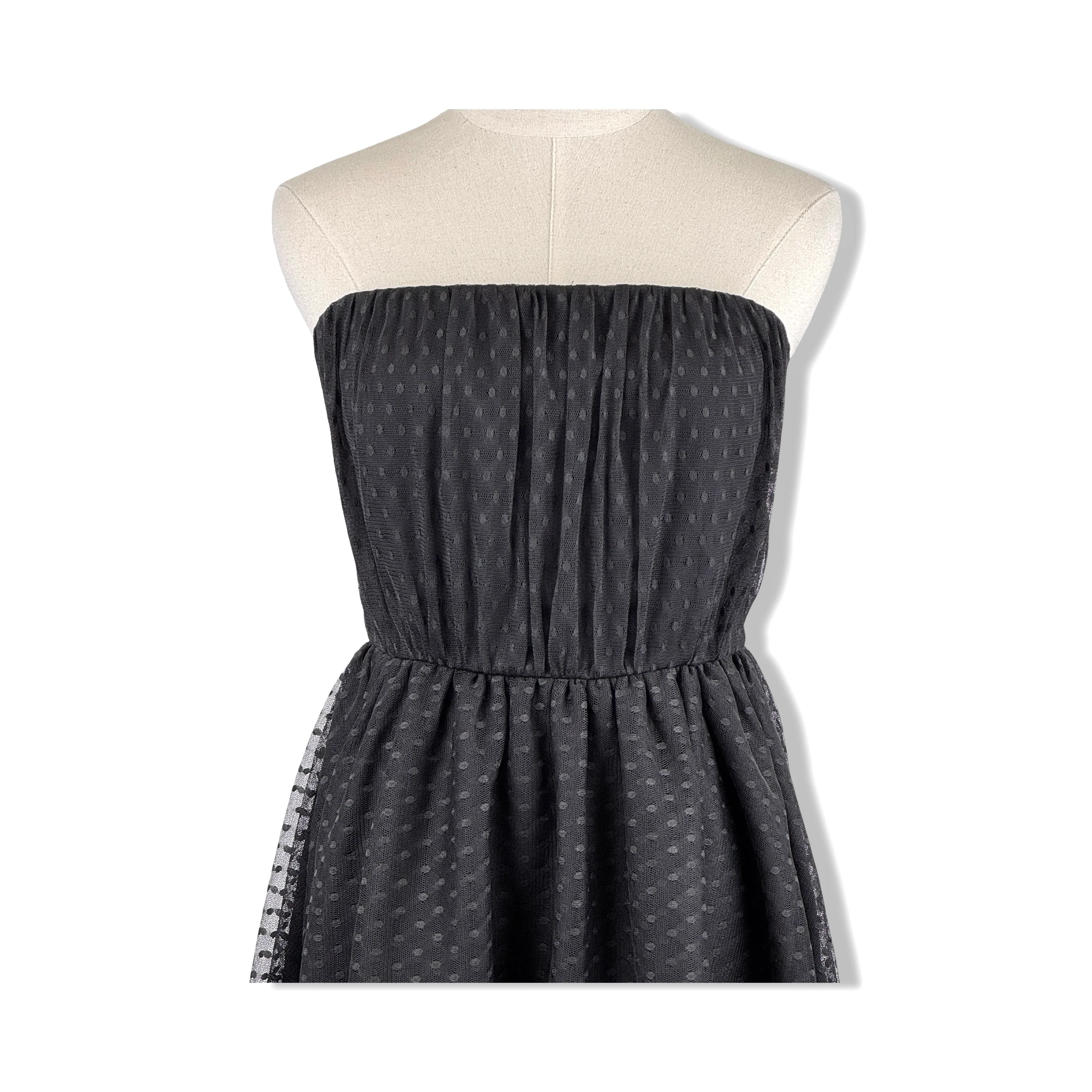 Area Stars Strapless Handkerchief Dress - Image 3