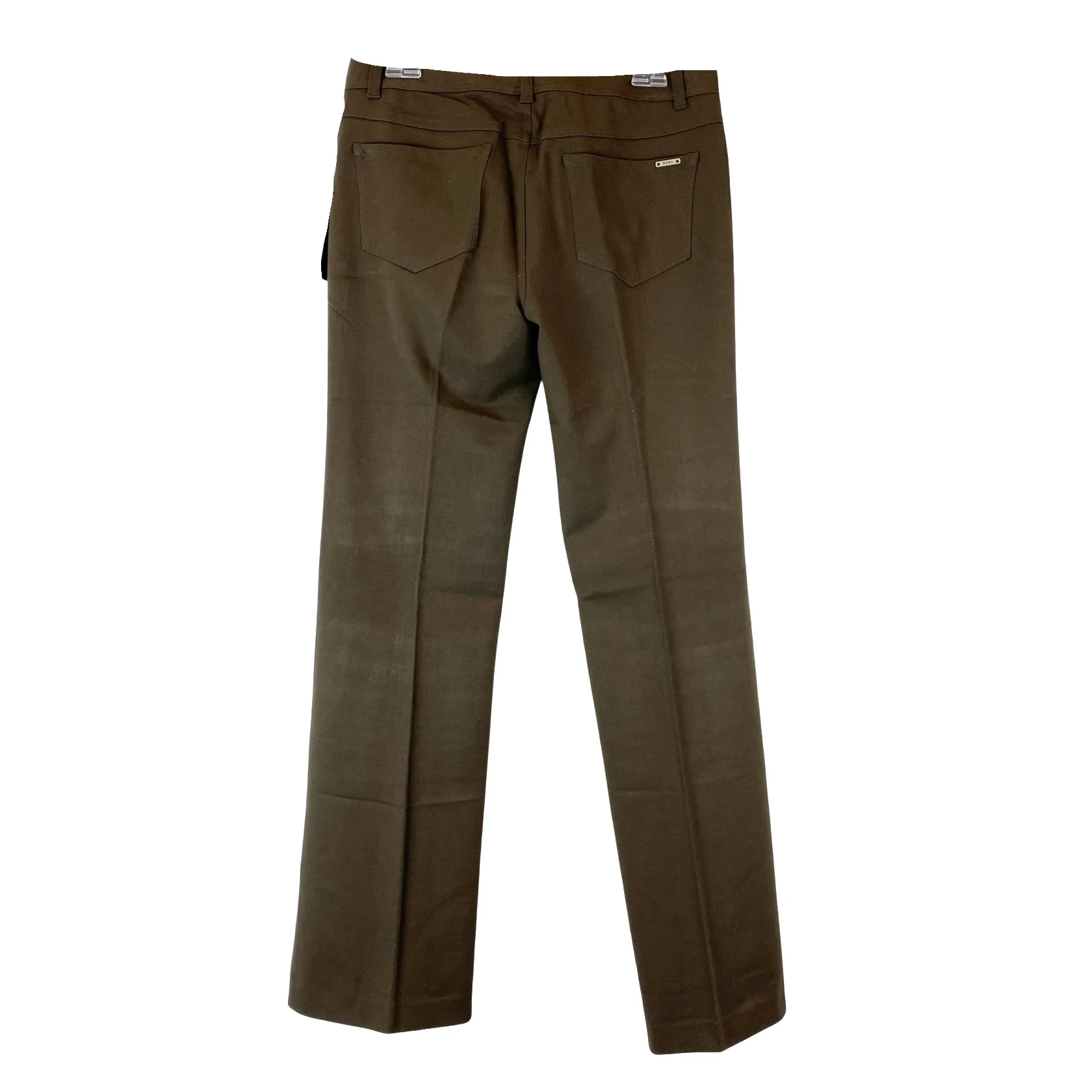 BCBGMAXAZRIA Mid-Rise Straight Leg 5-Pocket Pants - Image 3