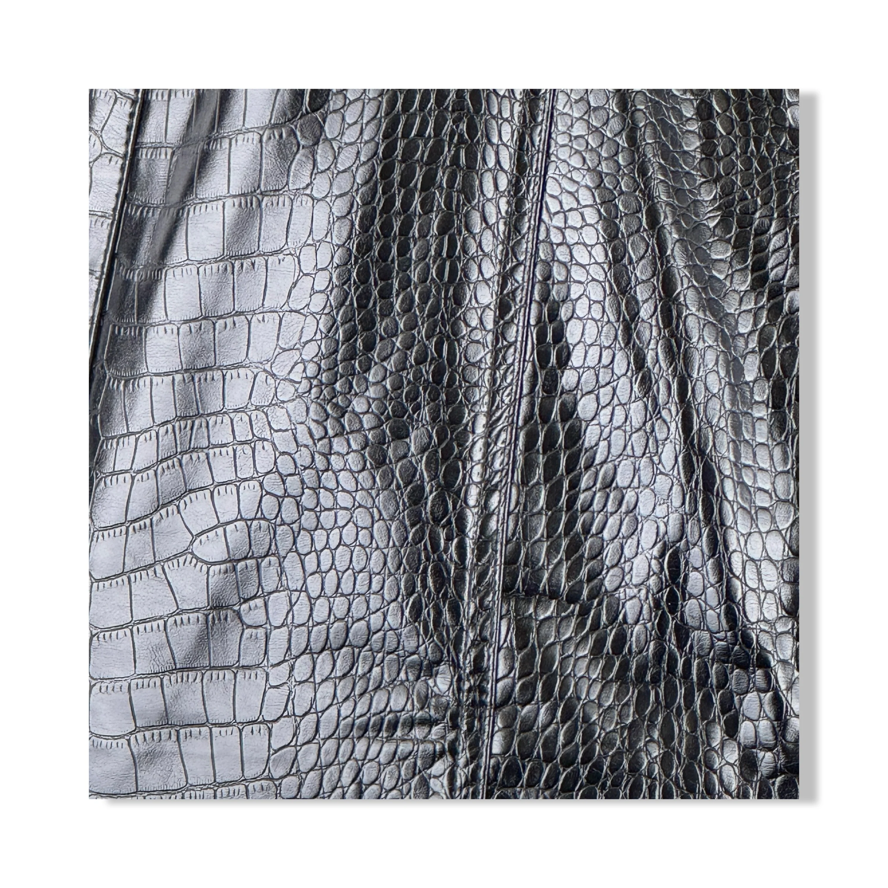 BLANKNYC Croc Embossed Mini Skirt - Image 3
