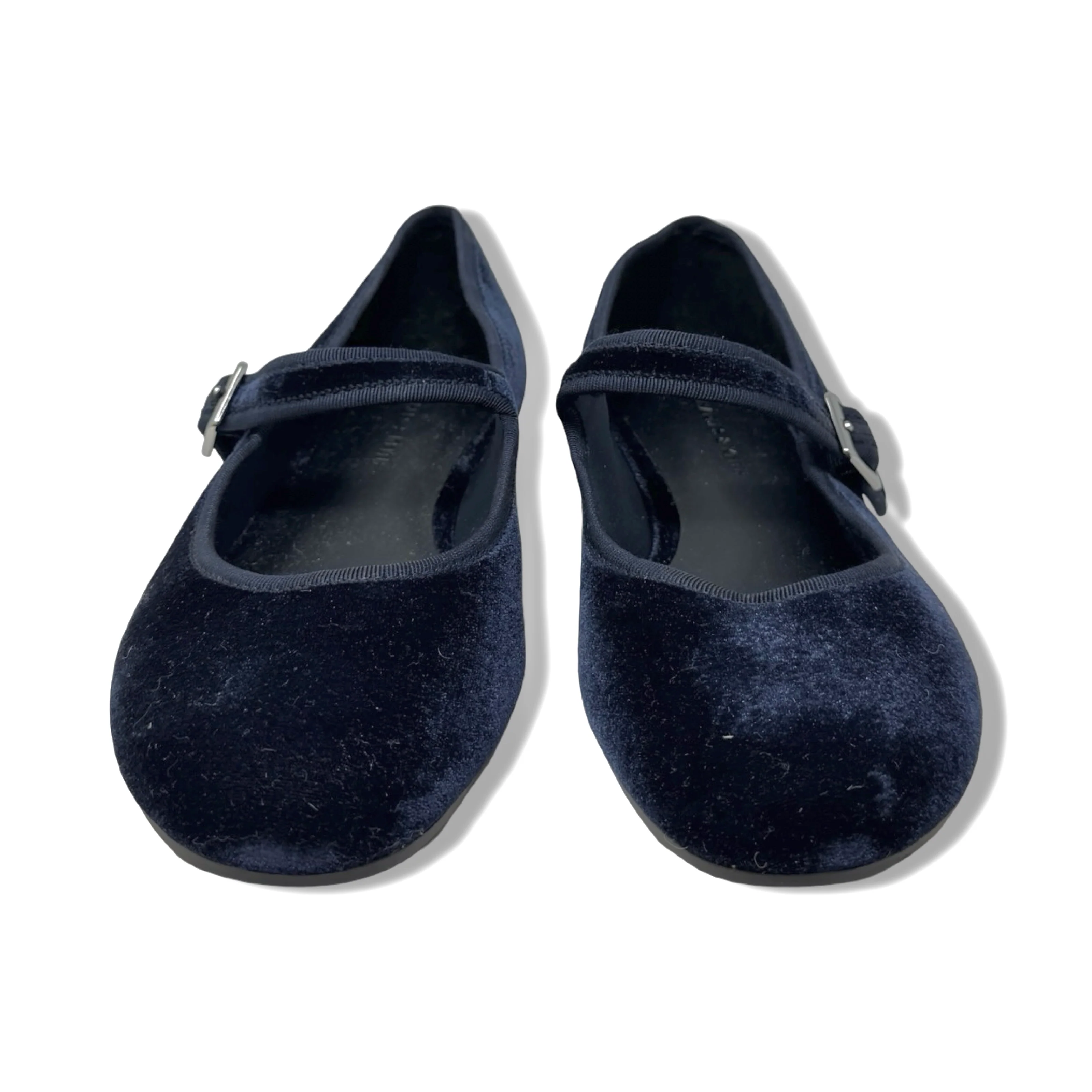 Charles & Keith Velvet Buckled Mary Jane Flats - Image 2