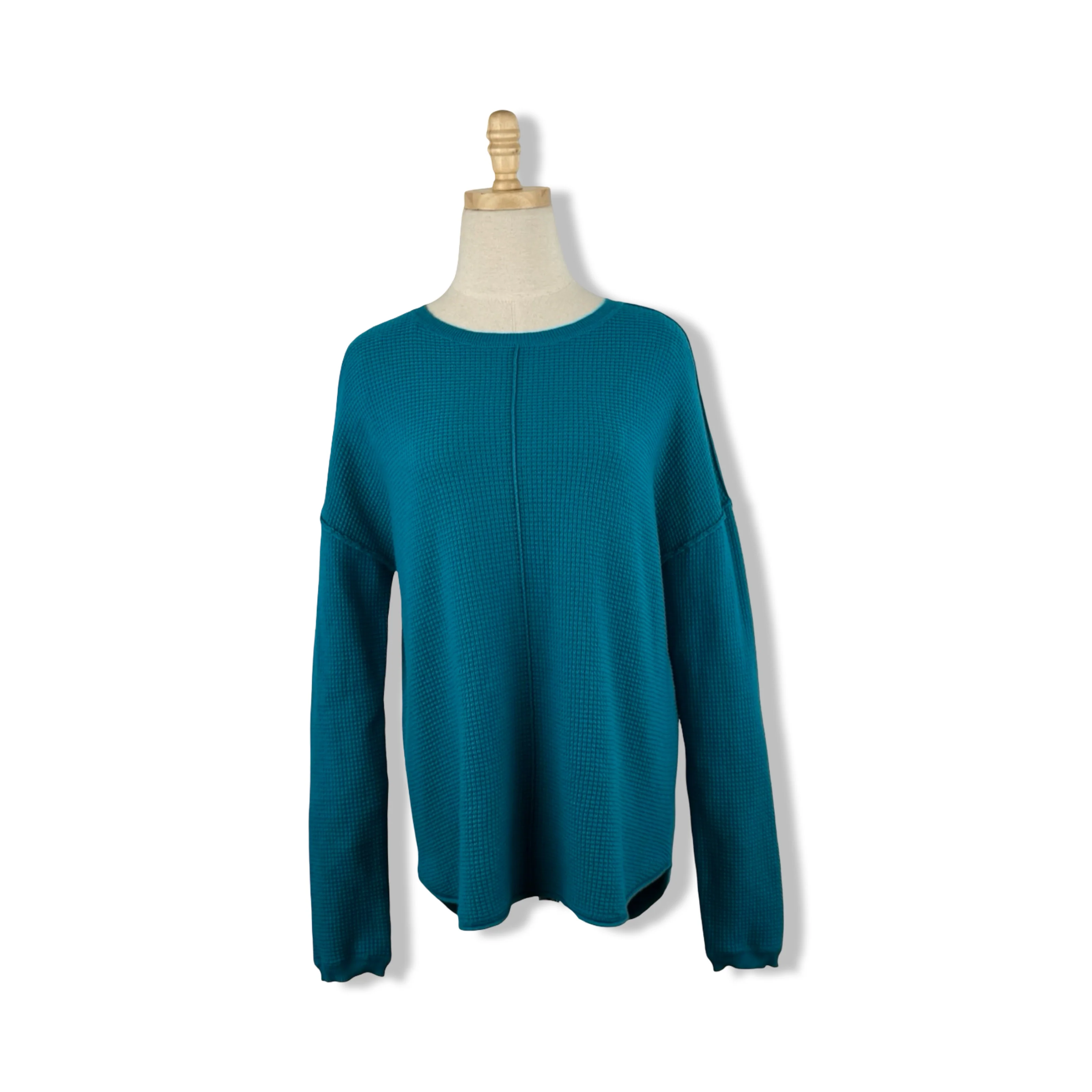 Elliott Lauren Waffle Knit Pullover - Image 3