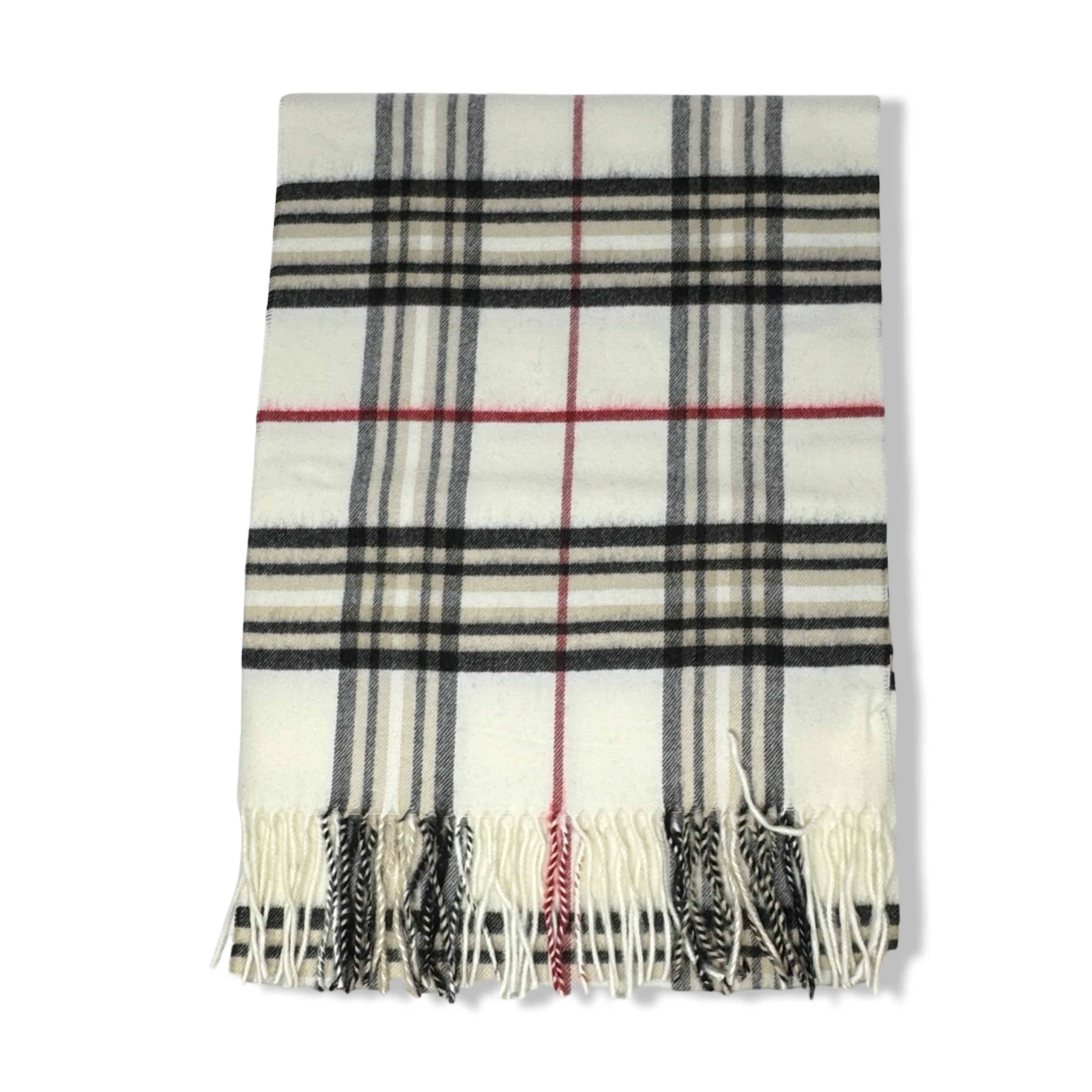 Fraas Cashmink Wide Plaid Scarf - Image 5