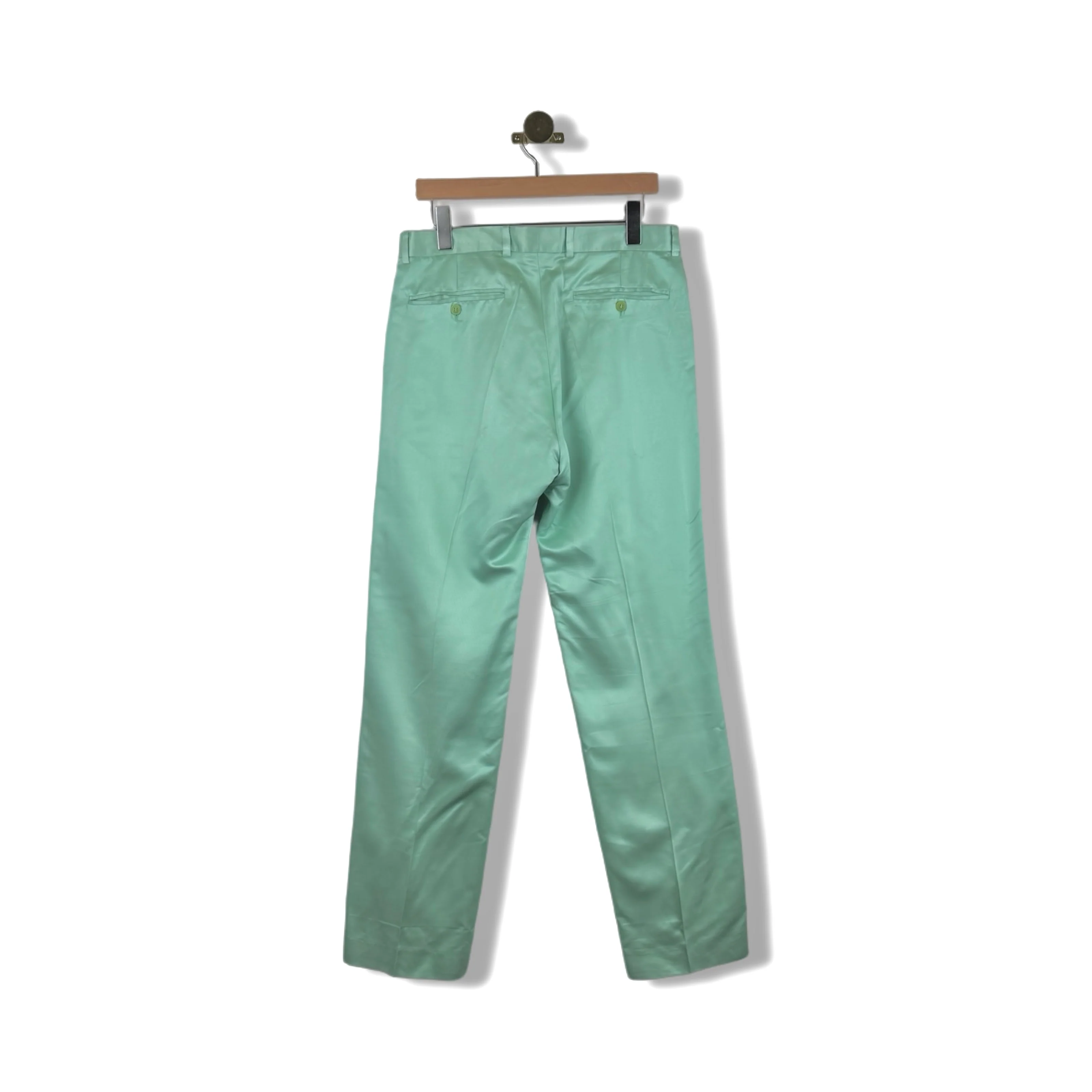 Gianni Versace Silk Trousers - Image 2