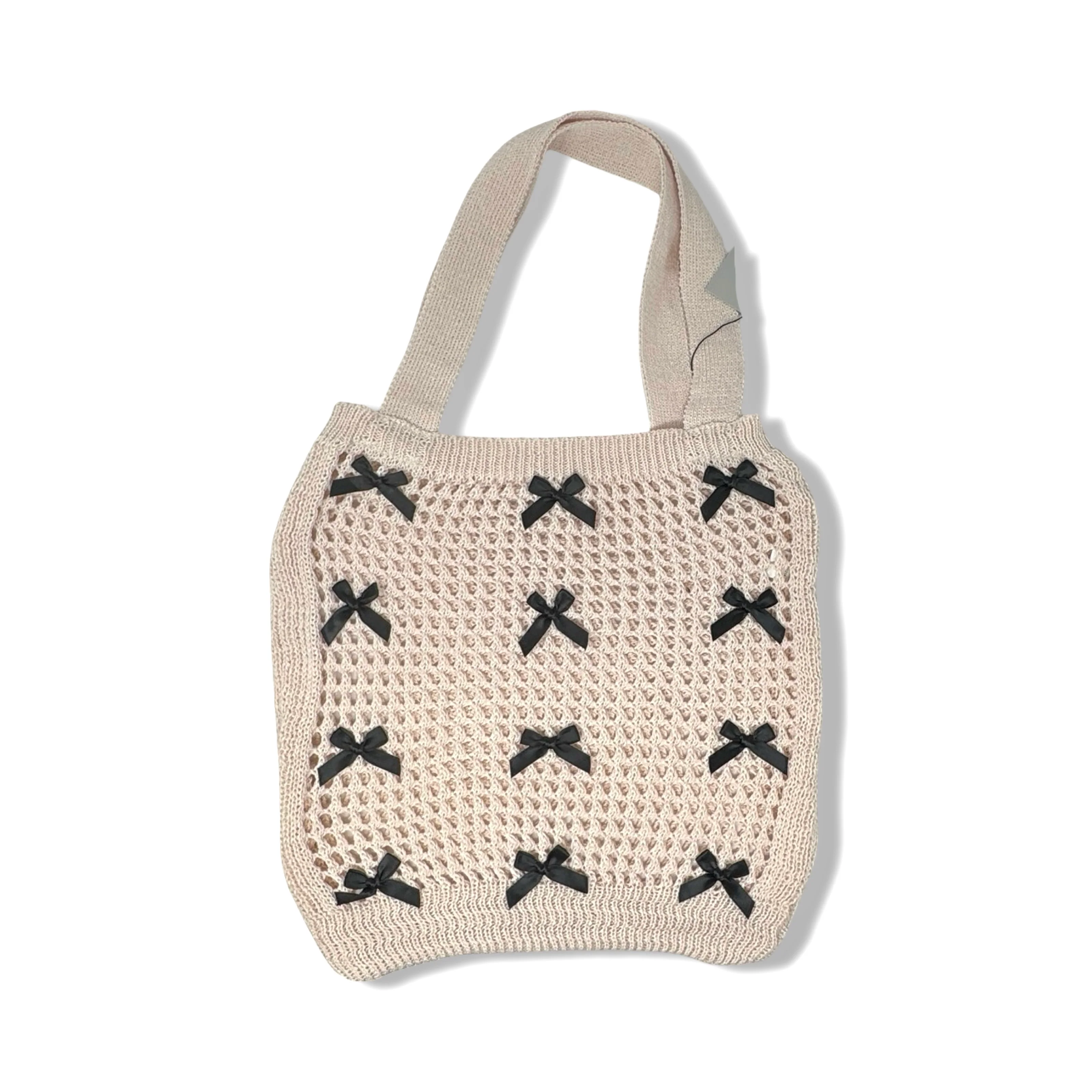 Housing Works Crochet Bow Bag - Image 3