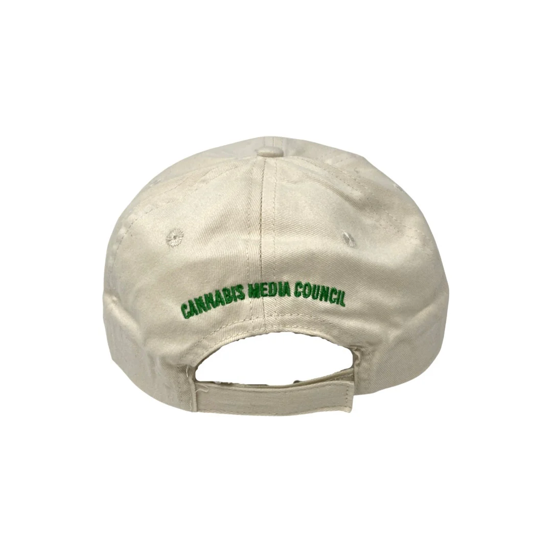 Housing Works X Cannabis Media Council "I'm High Right Now" Hat - Image 3