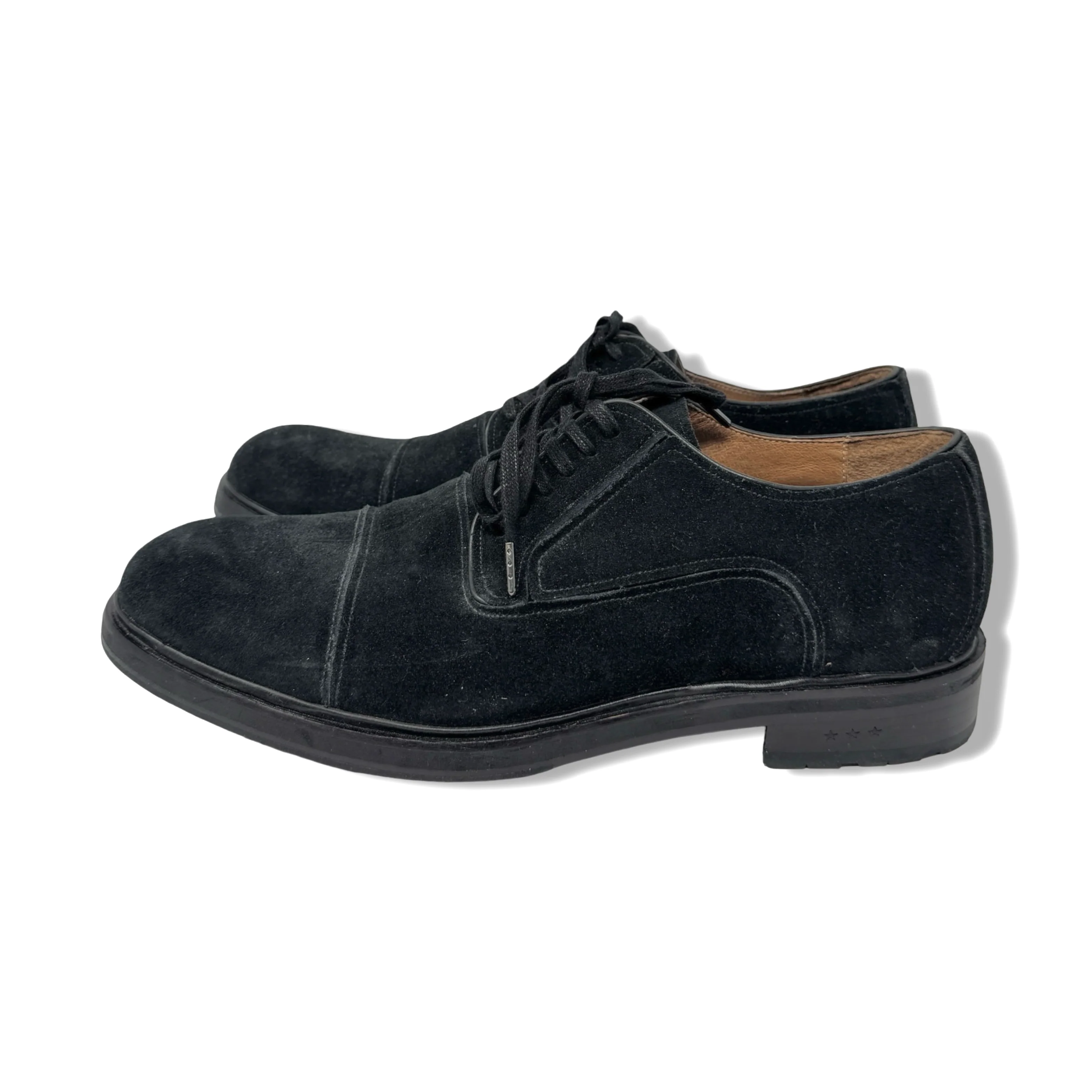 John Varvatos Suede Leather Oxford Shoes - Image 3