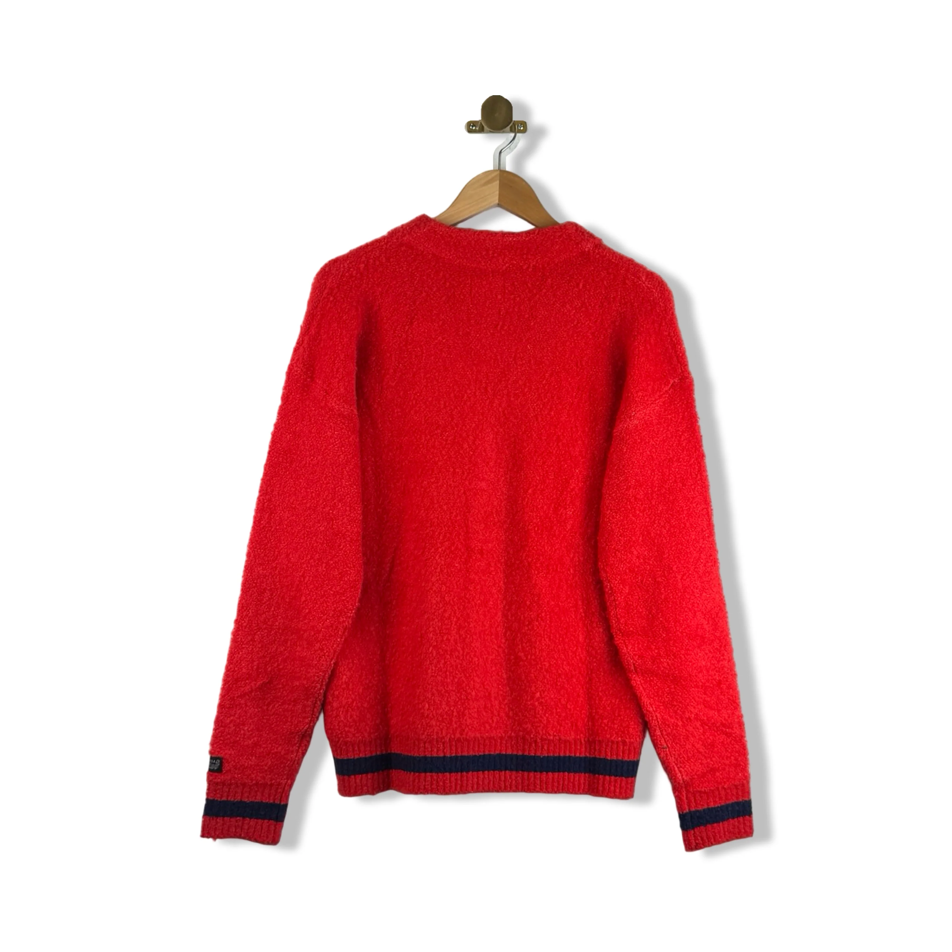 Levi's Striped Trim Boxy Cardigan - Image 2