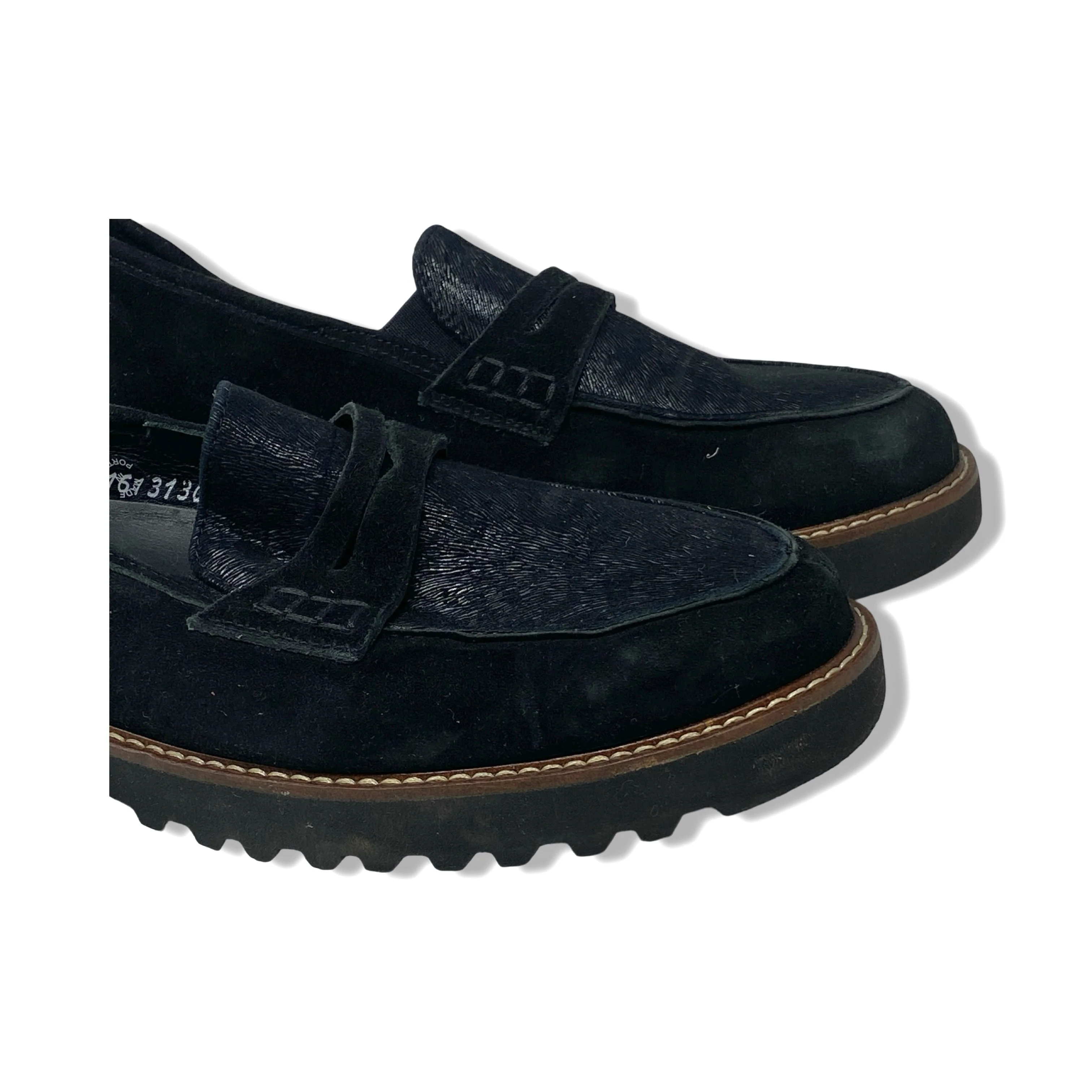 Mephisto Suede Contrast Panel Loafer - Image 7