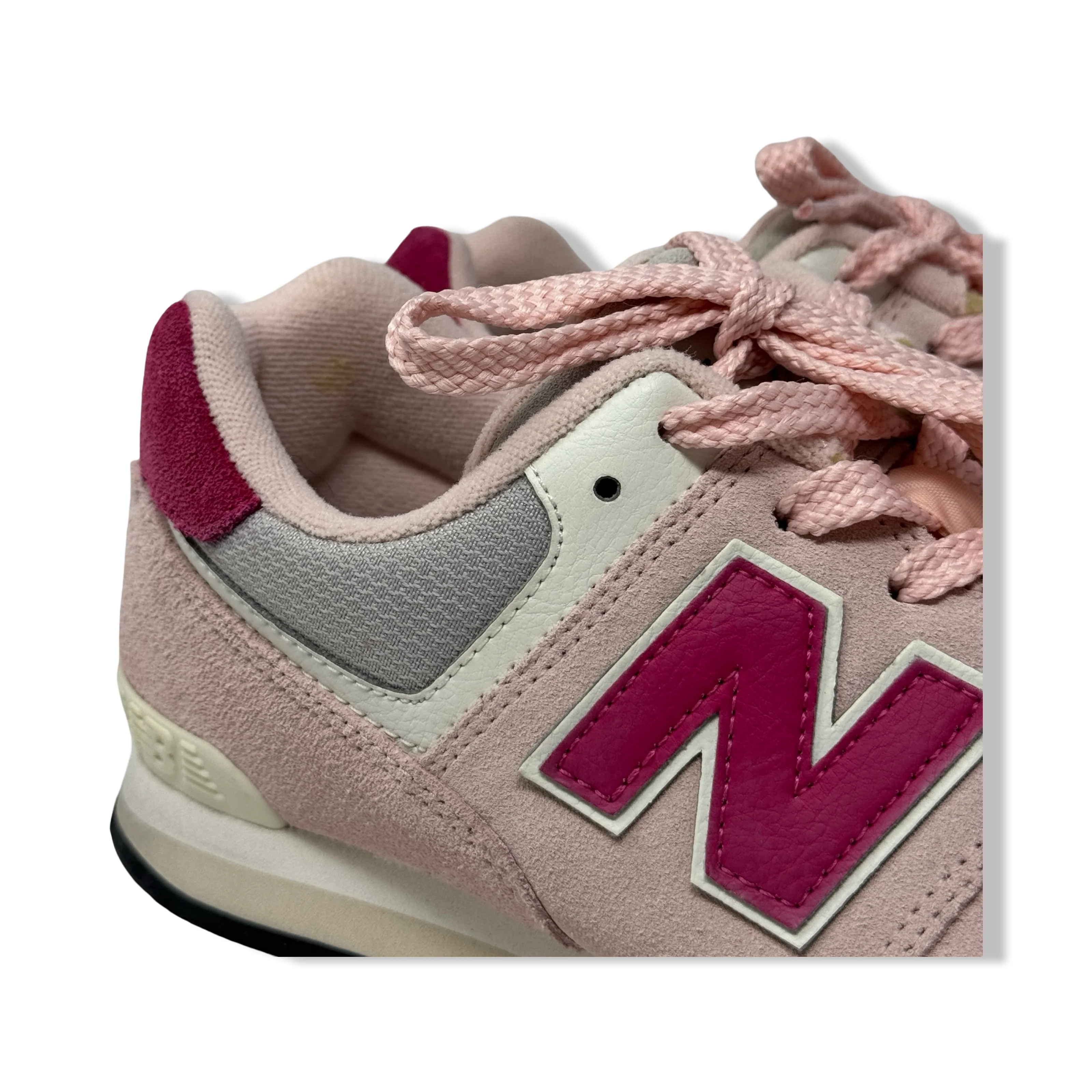 New Balance 574 Crystal Pink Sneakers - Image 7