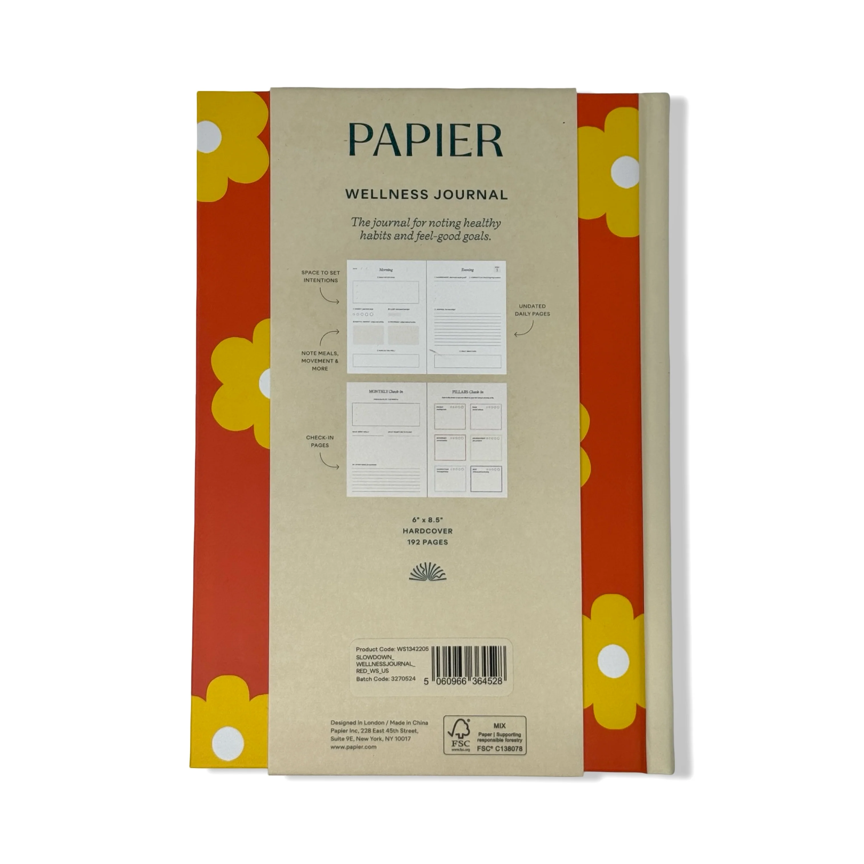 Papier Slow Down Wellness Journal - Image 2