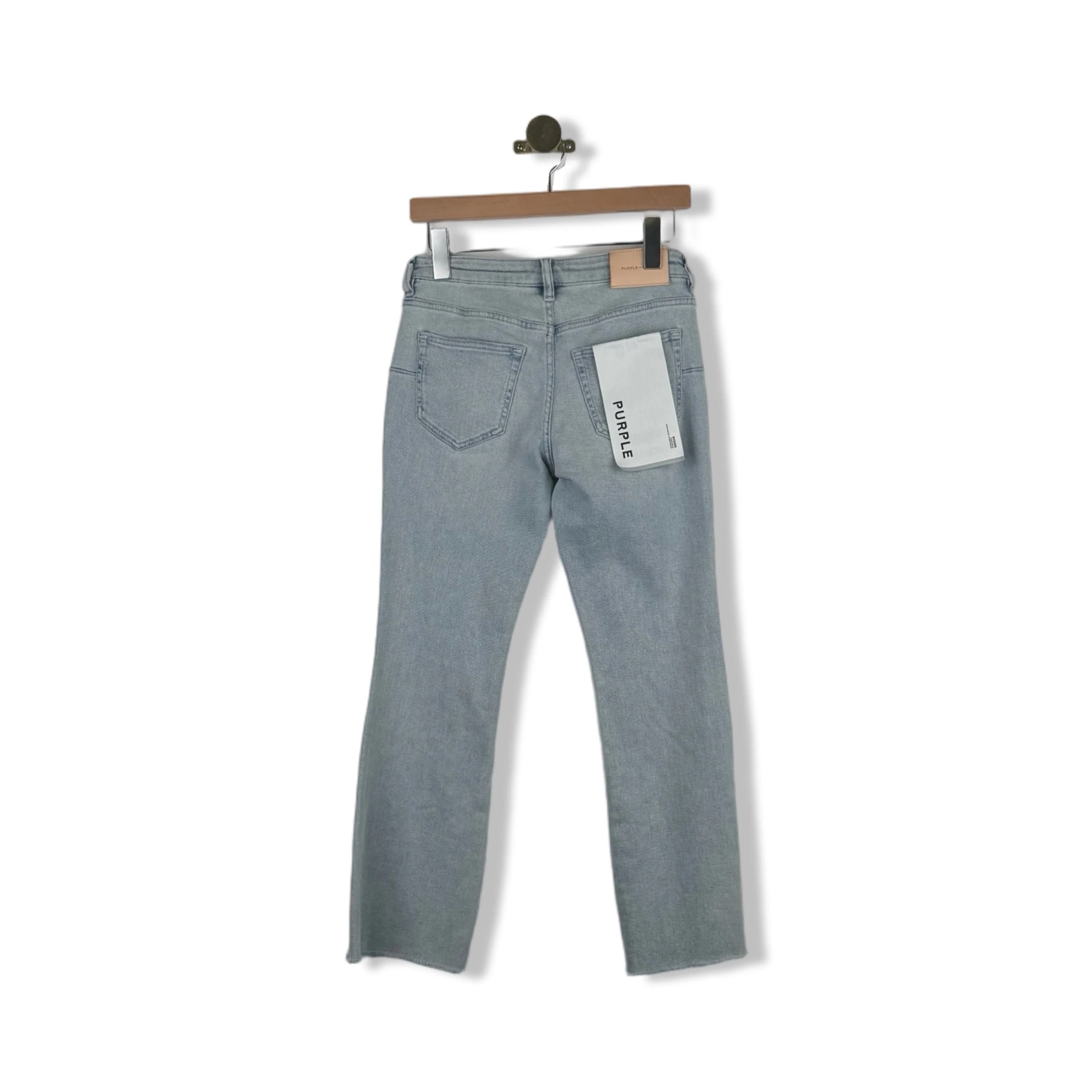 Purple Low Rise Boot Cut Jean - Image 2