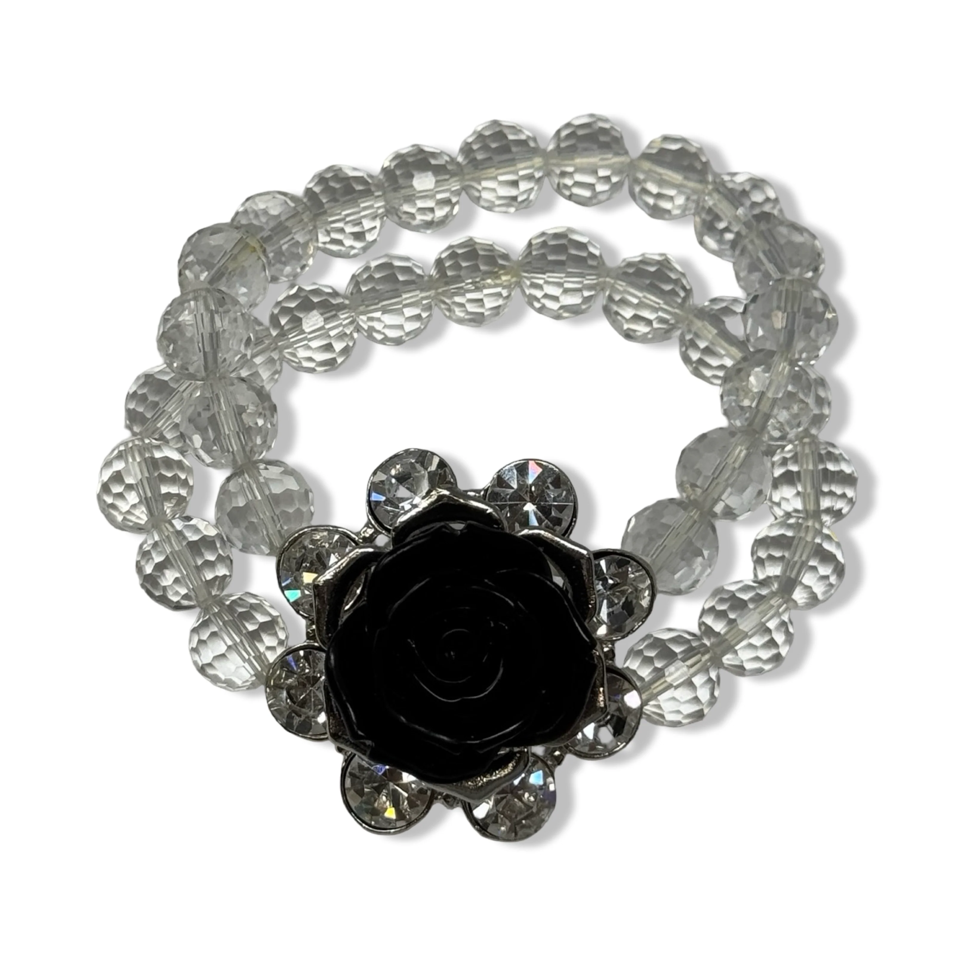 R.J. Graziano Beaded Layered Rose Bracelet - Image 2