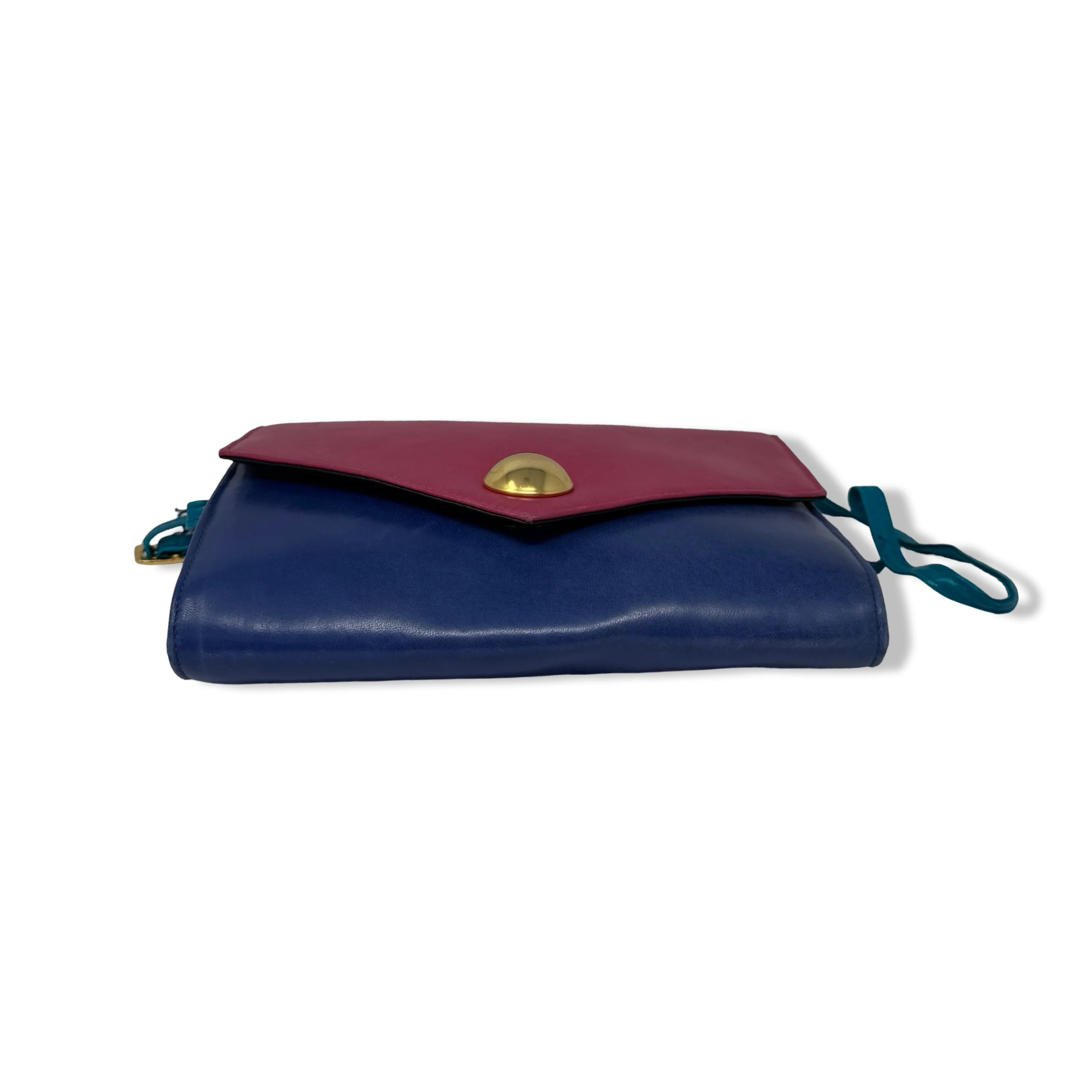 Vintage R.J. Graziano  Colorblock Envelope Crossbody Clutch - Image 5
