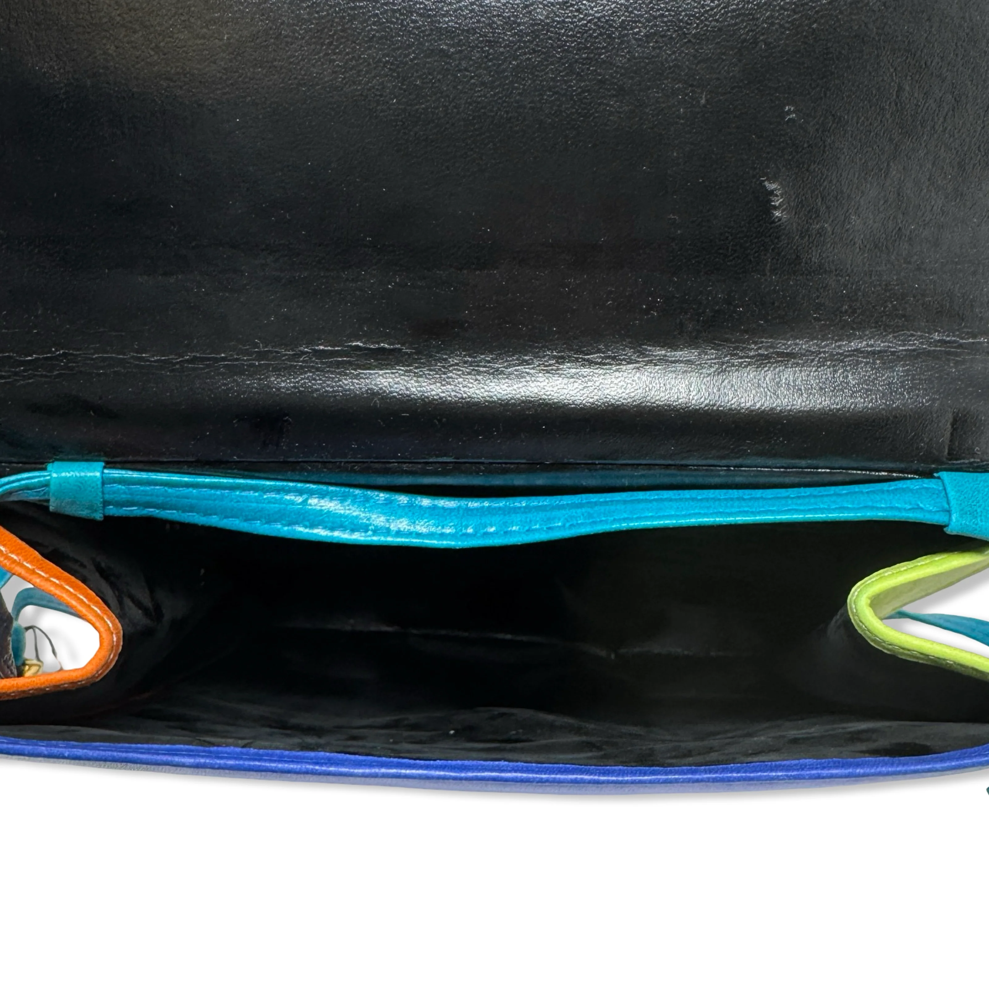 Vintage R.J. Graziano  Colorblock Envelope Crossbody Clutch - Image 8
