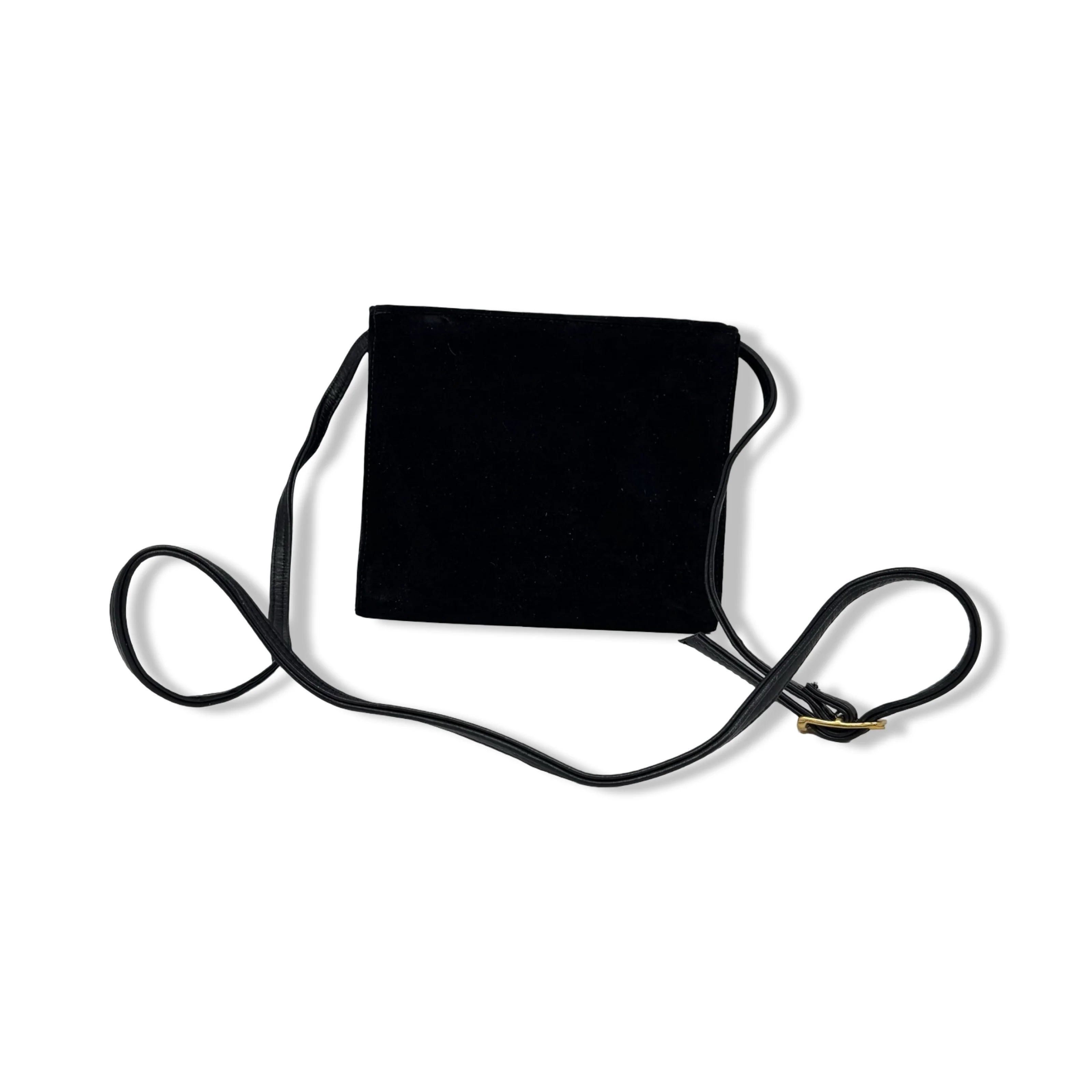 Vintage R.J. Graziano Suede Crossbody Purse - Image 4