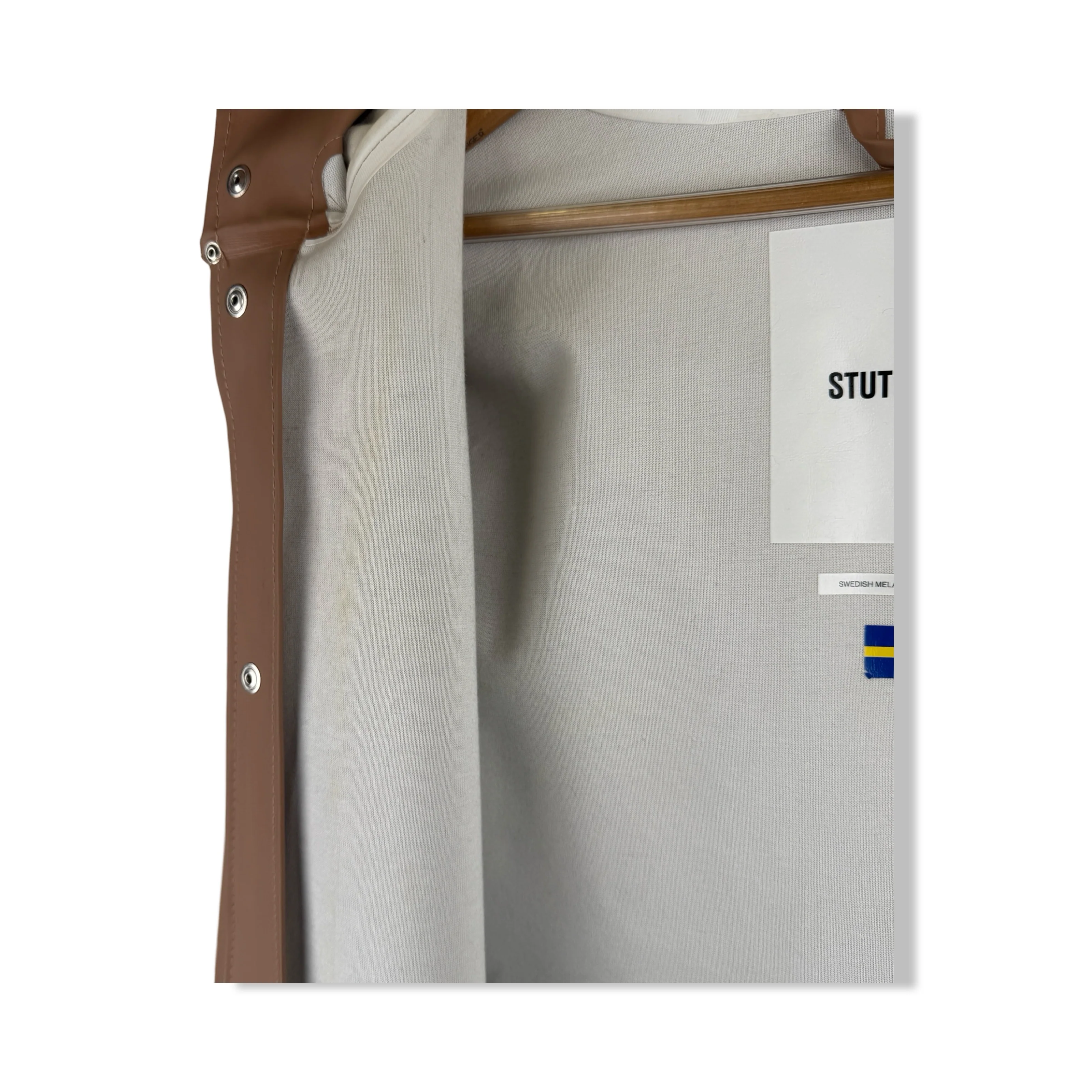 Stutterheim Snap Front Raincoat - Image 11