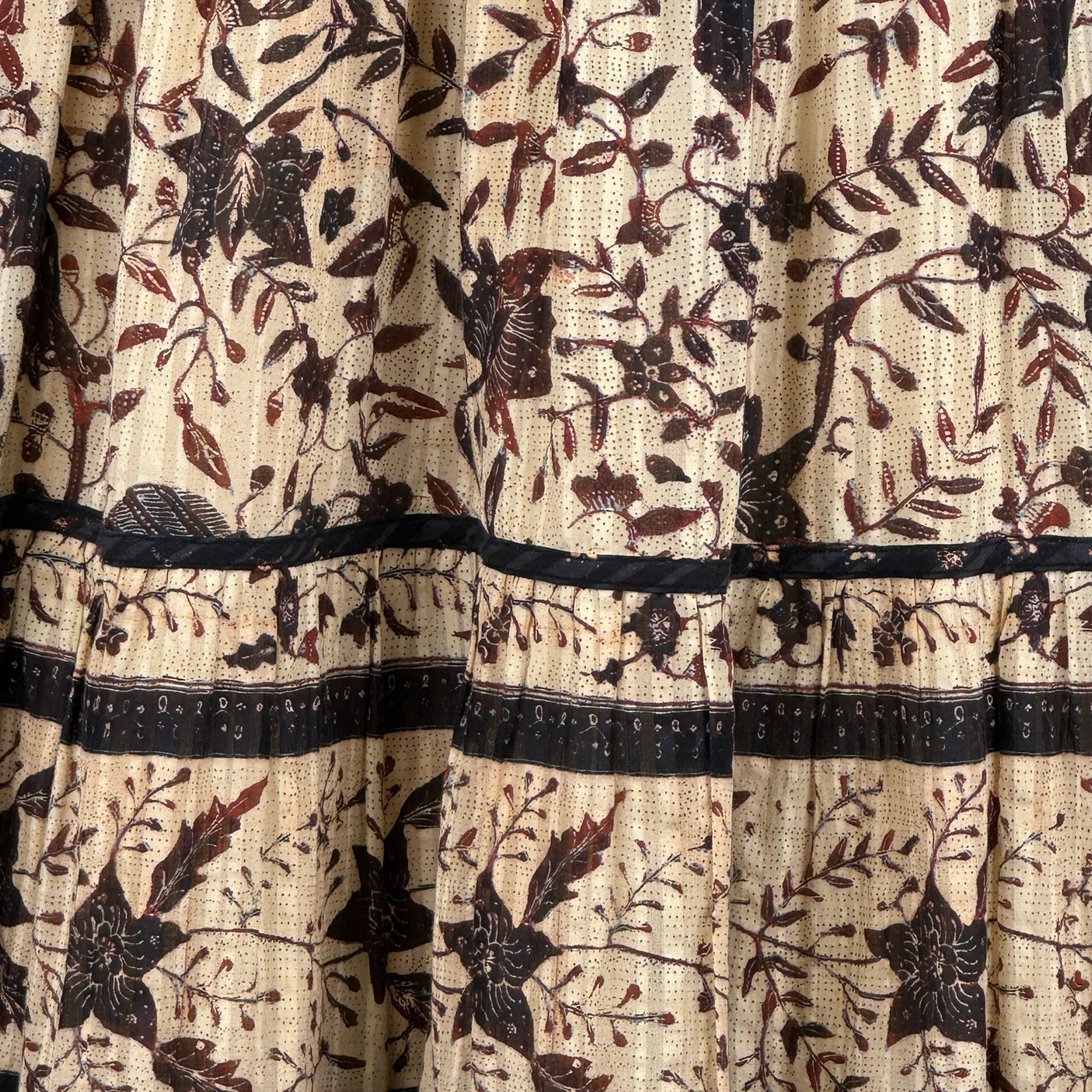 Ulla Johnson Floral Puff Sleeve Maxi Dress - Image 3