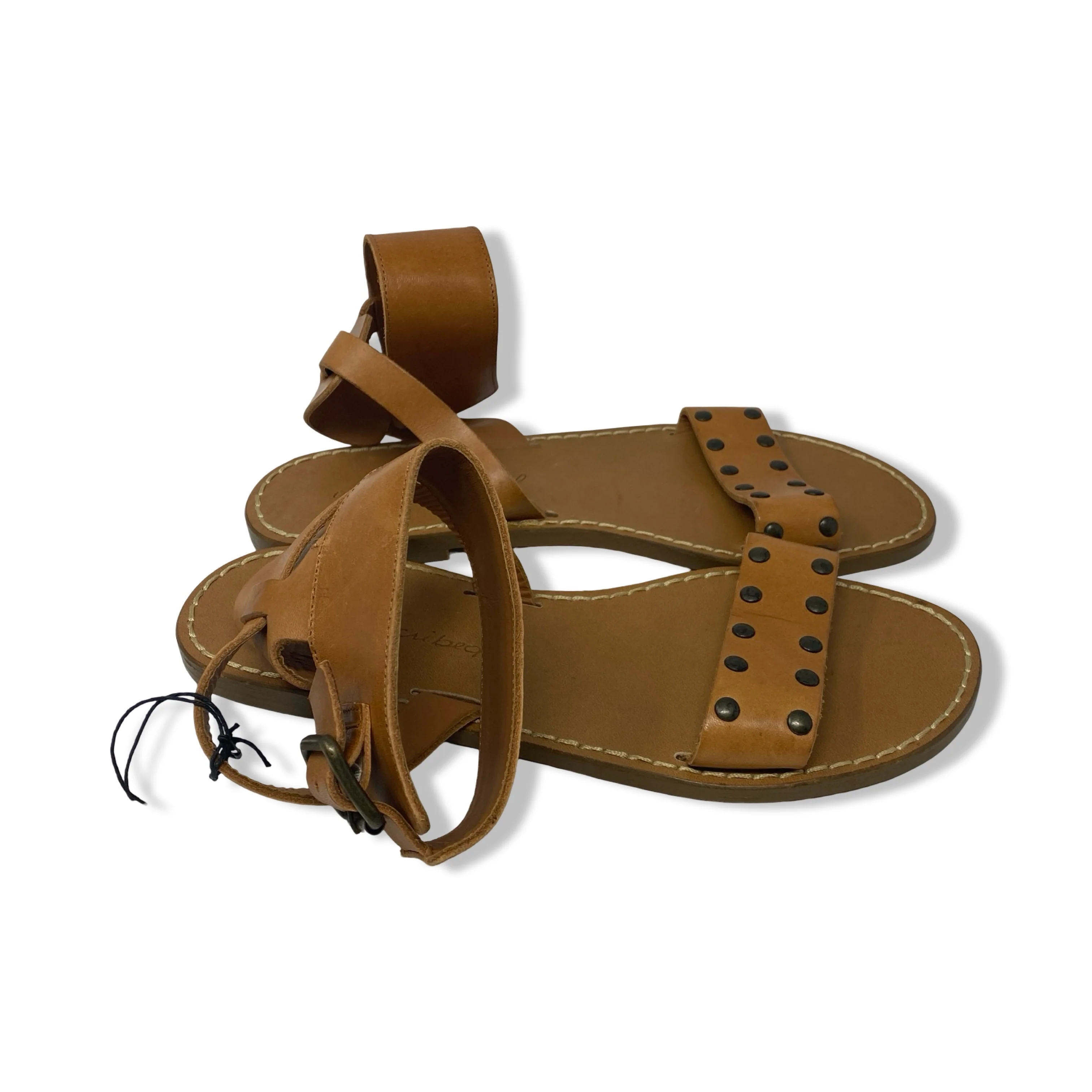Unsubscribed Studded Leather Sandal - Image 2