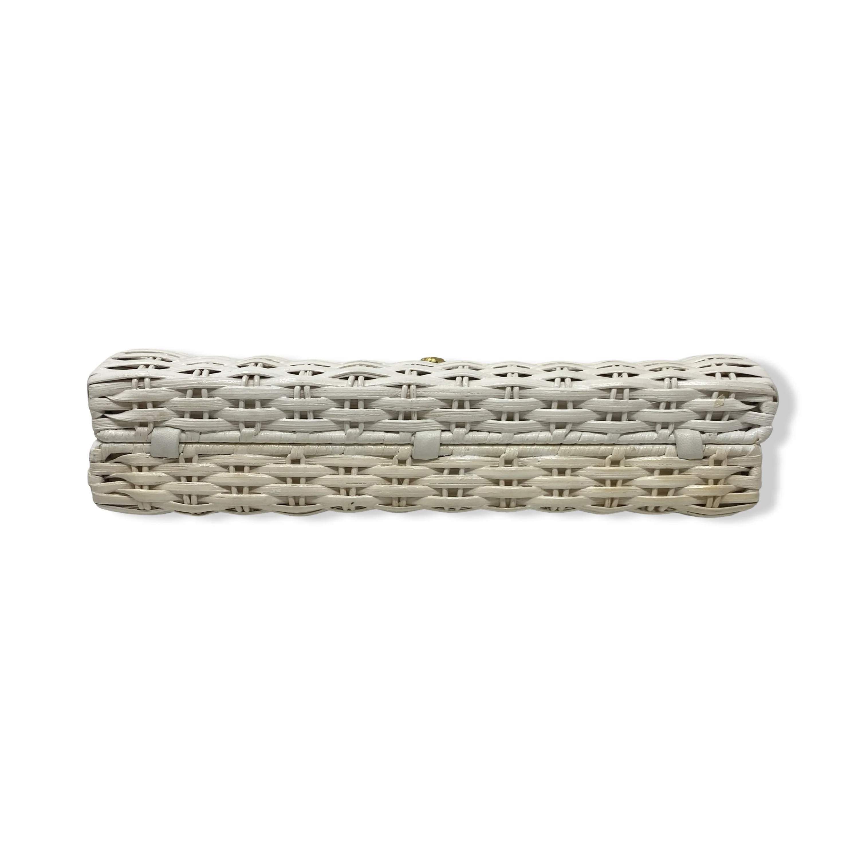 Veronica Beard Crest Lock Basket Clutch - Image 5