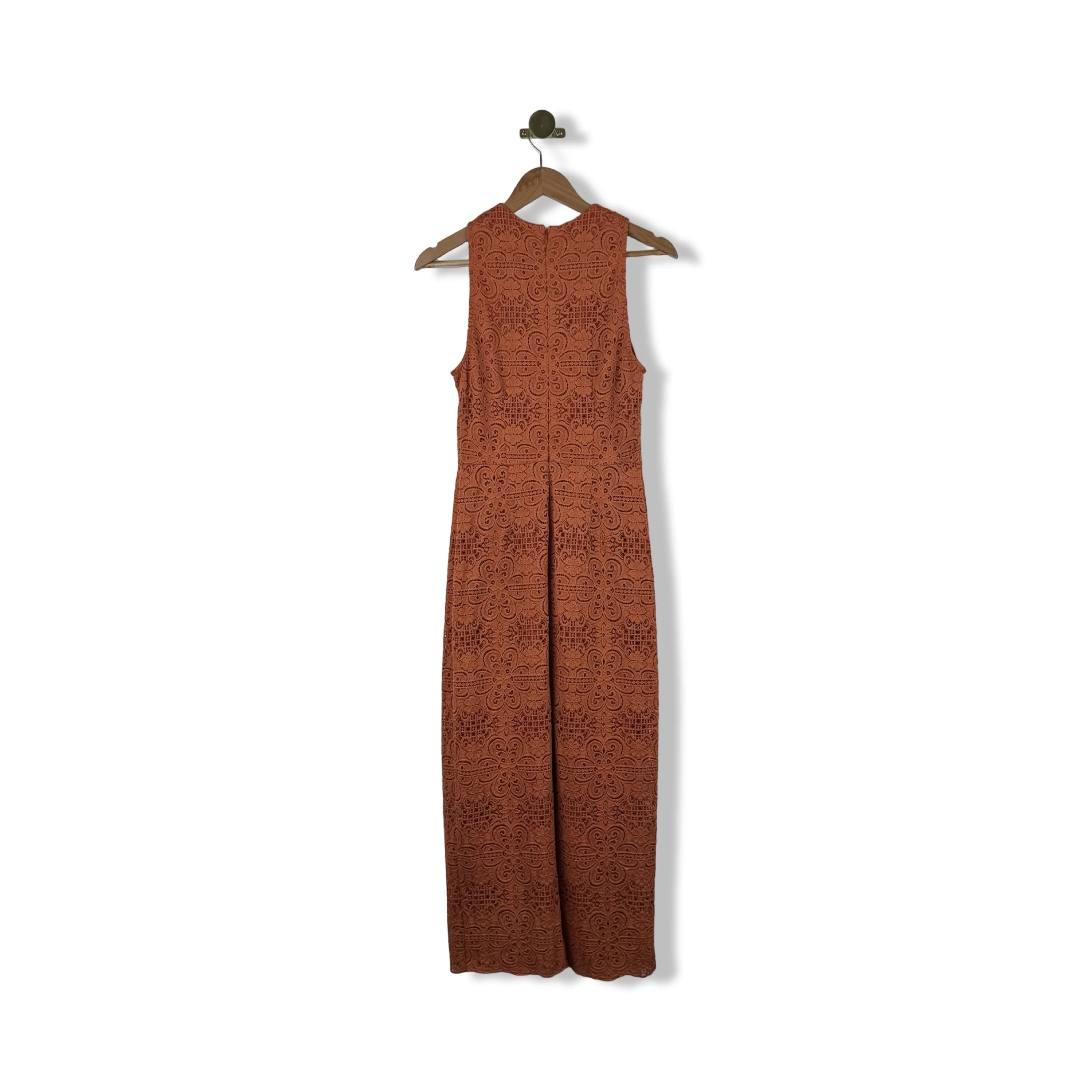Veronica Beard Floral Eyelet Maxi Dress - Image 2