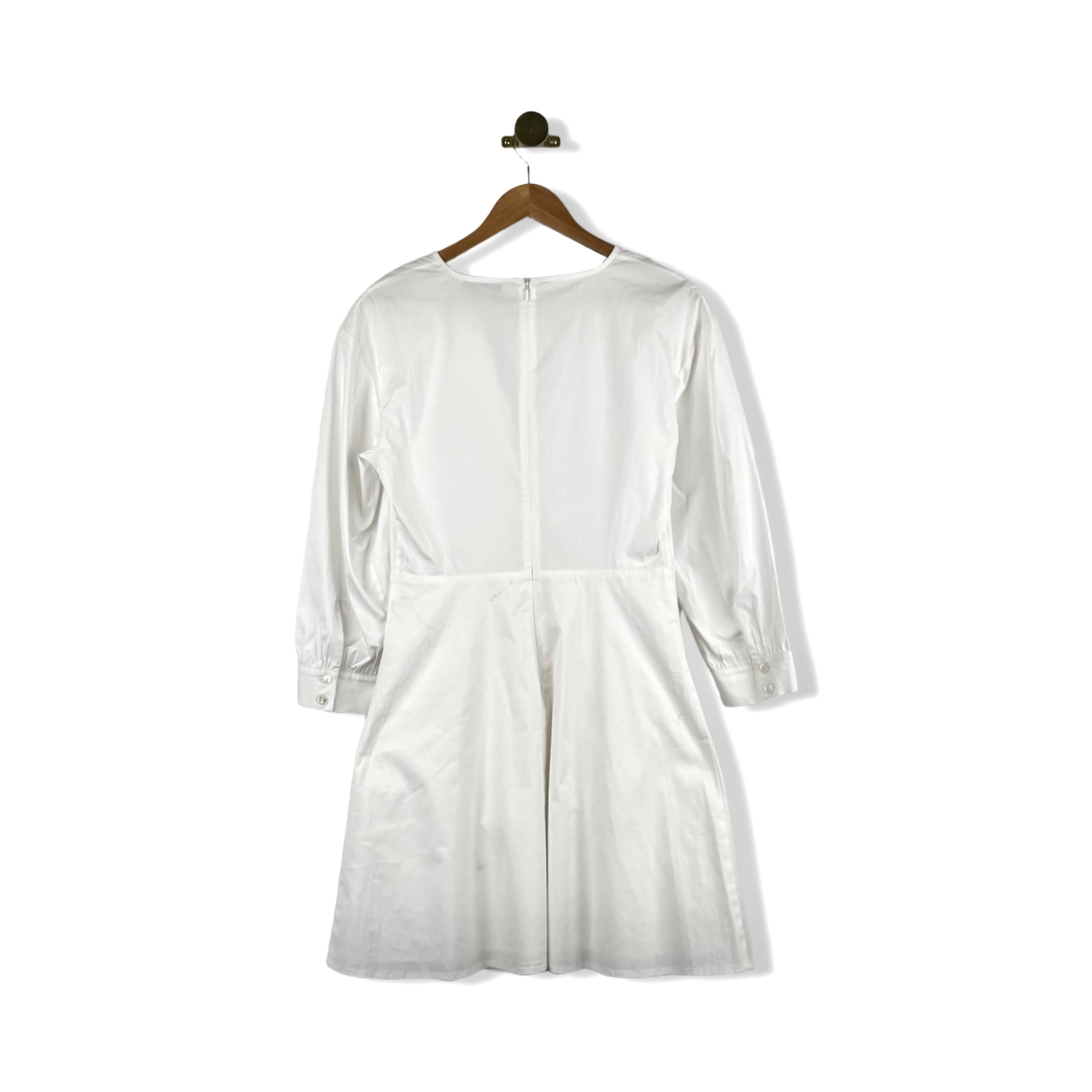 Veronica Beard Ruched Front Mini Dress - Image 2