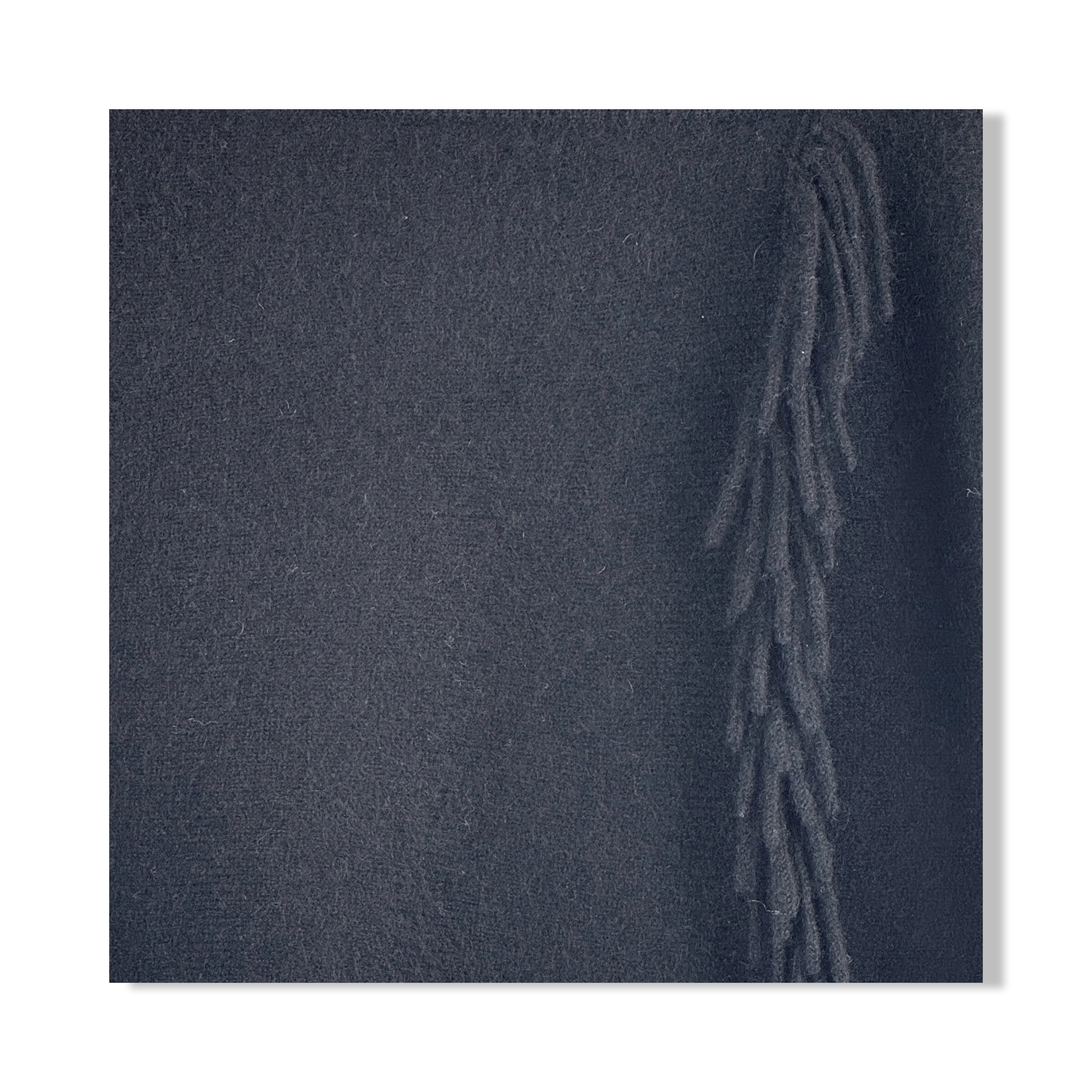 White + Warren Brushed Cashmere Fringe Mini Skirt - Image 3
